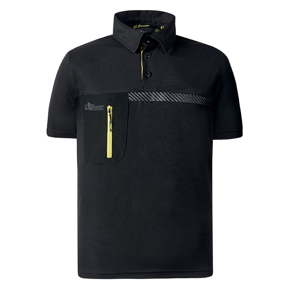 POLO 'LIBRA' taglia M - black carbon
