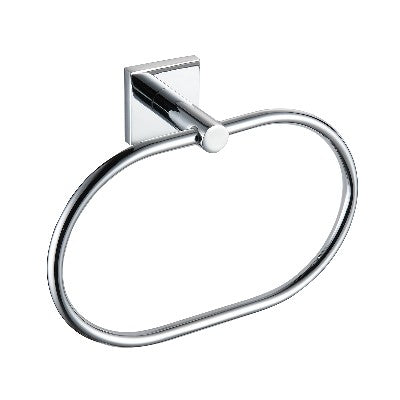 PORTA ASCIUGAMANI AD ANELLO LINEA GIONA Misura: Cromo - Fiss. con viti