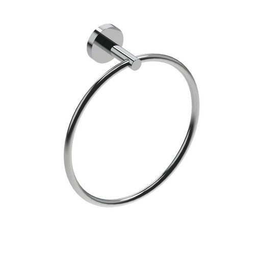 PORTA ASCIUGAMANI AD ANELLO MOD. CLASS Misura: Nero cm 21 x h.23 x 7