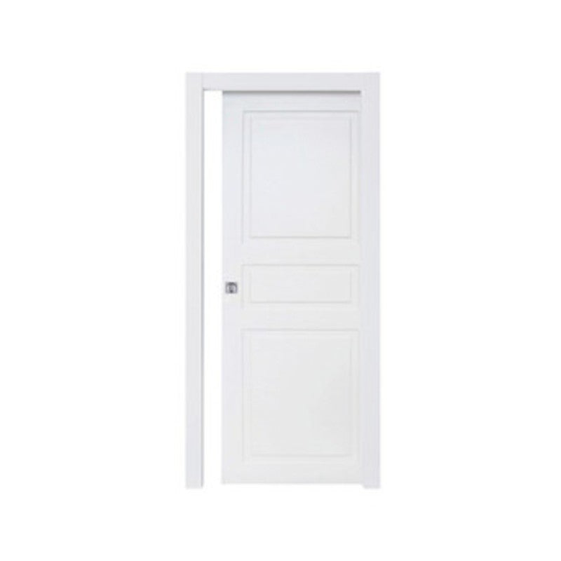 PORTA BUGNA SCORREVOLE 70X210 CM LACCATO BIANCO
