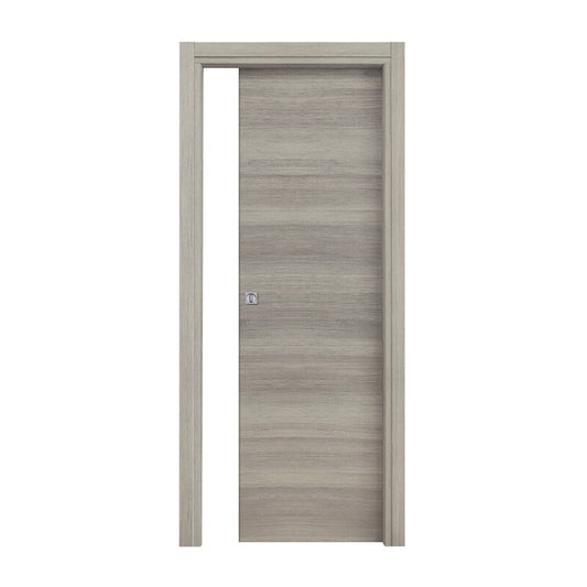 PORTA MICROTEC SCORREV ROVERE GRIGIO 90X210