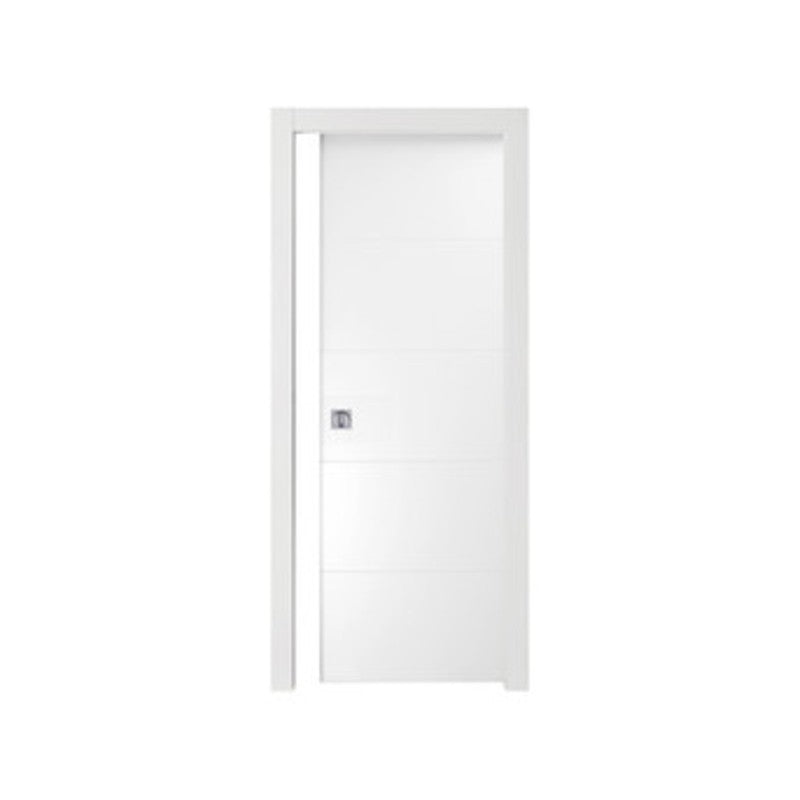 PORTA RIGHE SCORREVOLE 70X210 CM LACCATO BIANCO