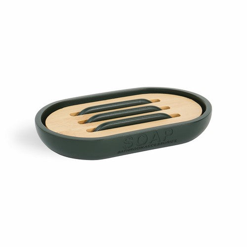 PORTA SAPONE ANNIKA Misura: Verde Forest - cm 13 x 2 x 8,4