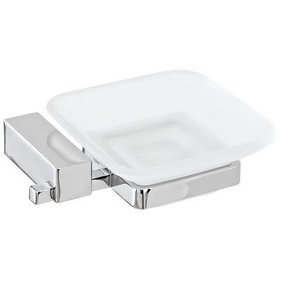 PORTA SAPONE CROMO SERIE UNICA Misura: Cromo 12x20xh4 cm