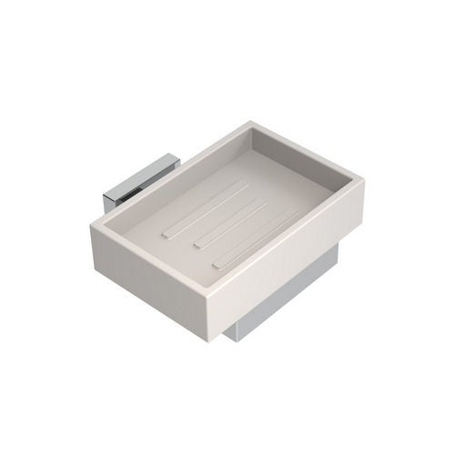 PORTA SAPONE MOD. TREND Misura: Cromo cm 12 x h.6,7 x 10,9