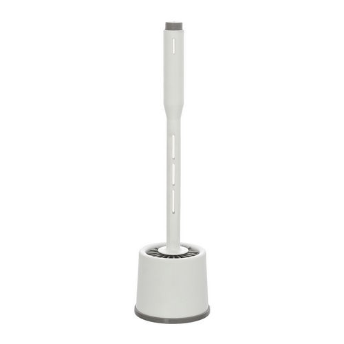 PORTA SCOPINO CON DISPENSER SAPONE SANIX PLUS Misura: Bianco