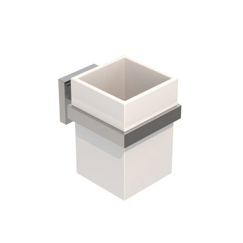 PORTA SPAZZOLINI MOD. TREND Misura: Nero Opaco cm 8xh.11x10,9