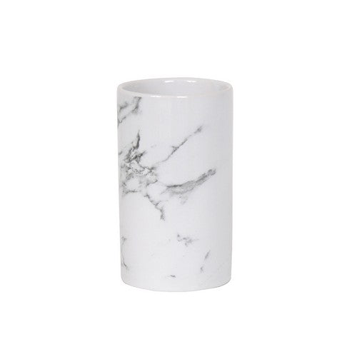 PORTA SPAZZOLINO IN CERAMICA TOSCANA Misura: Bianco