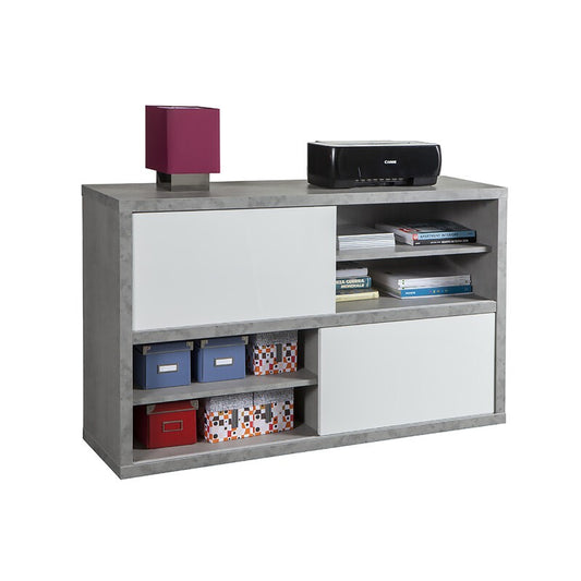 PRATICO MOBILE 35,5X140XH86,5 CM CEMENTO