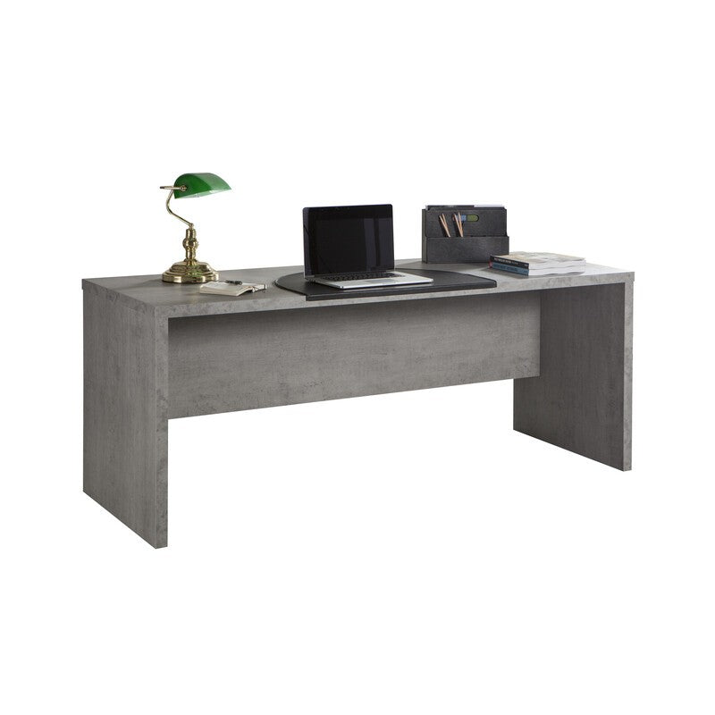 PRATICO SCRIVANIA 69X180XH74 CM CEMENTO