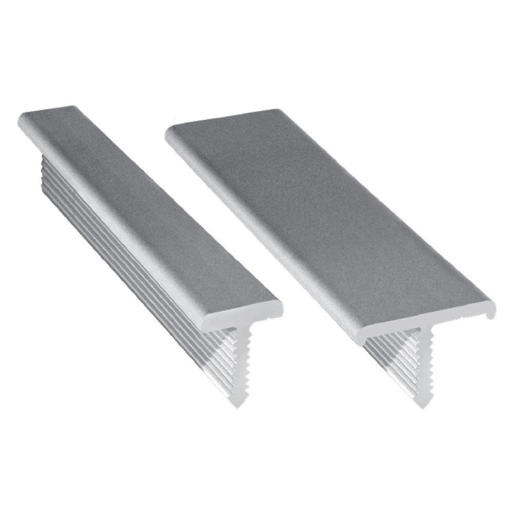 PROFILO A 'T' mm 10 x 10 x 2 - mt 2,5 satinato