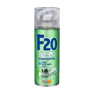 PULITORE IGIENIZZANTE PER CLIMATIZZATORI "F20" Misura: 400 ml