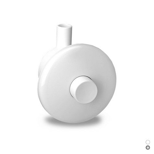 PULSANTE PNEU A PARETE PER MONTAGGIO INCASSO Misura: Cromo