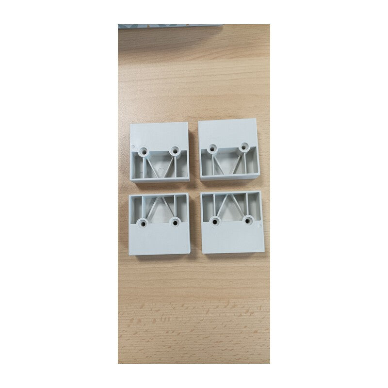 R PIEDI X ARMADIO MULTIUSO C/SPECCHIO 1C+6R CM.72X37X195 B/CO CEMENTO