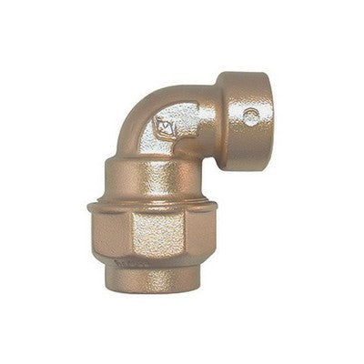 RACCORDO A GOMITO FEMMINA IN OTTONE Misura: 1"1/4 x 40