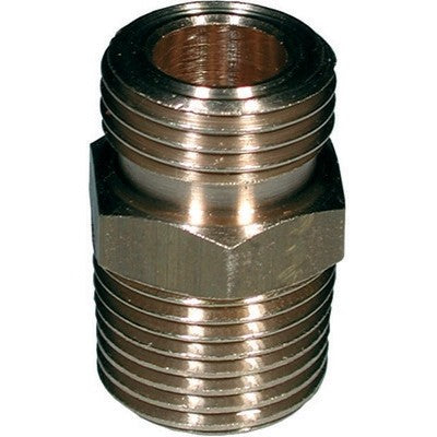 RACCORDO A NIPPLE IN OTTONE CON FILETTATURA DX/SX Misura: 3/8M. x 20/14