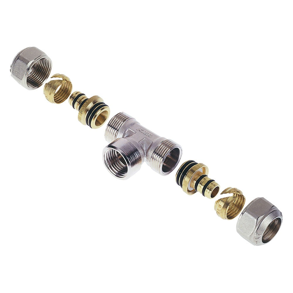 RACCORDO A STRINGERE A 'T' FEMMINA 'ART. 538 / 548' 'art.548' - 20 x 3/4 x 20