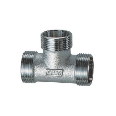 RACCORDO A T 3 MONOCONI CROMATO PER RAME (FAR) Misura: 1/2 (24 x 19)