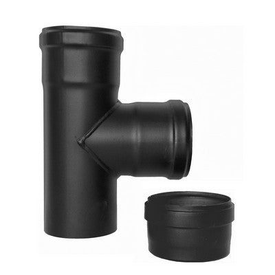 RACCORDO A T 90° FFM PELLET SMALTATO Misura: Diam. 100