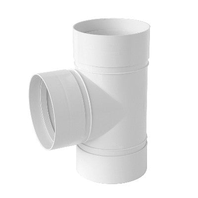 RACCORDO A T IN ABS Misura: Diam. 125 mm