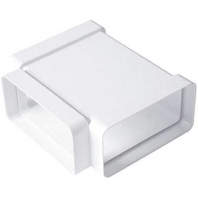 RACCORDO A "T" IN ABS PER TUBO RETTANGOLARE Misura: mm 120x60
