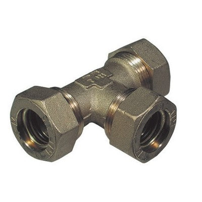 RACCORDO A TEE CON 3 DADI O-RING TIEMME Misura: 10