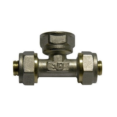 RACCORDO A TEE FEMMINA IK PER MULTISTRATO Misura: Diam. 3/4 X 20 -CONF