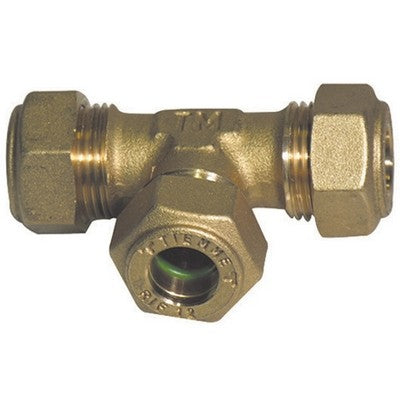 RACCORDO A TEE INTERMEDIO O-RING TIEMME GAS Misura: 10