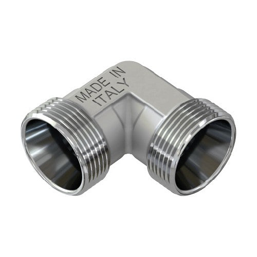 RACCORDO CURVO DOPPIO CROMATO Misura: 24X19 fil (D.16)