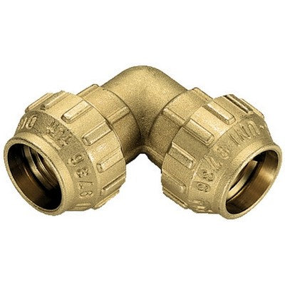 RACCORDO CURVO DOPPIO IN OTTONE TIEMME Misura: Diam. 63