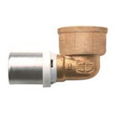 RACCORDO CURVO FEMMINA IBP A PRESSARE PER MULTISTRATO Misura: 1/2x16 -CONF
