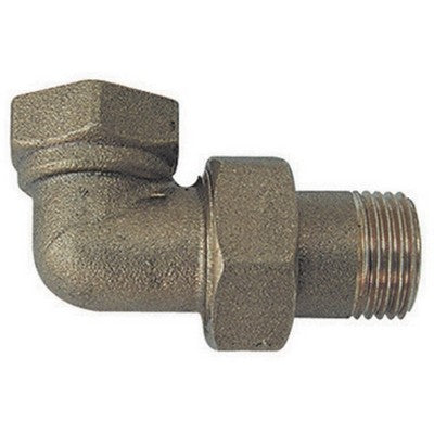 RACCORDO CURVO MF 3 PEZZI OTTONE GIALLO Misura: 3/4