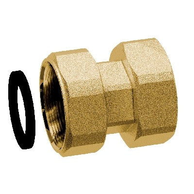RACCORDO DI GIUNZIONE CON CALOTTA MOBILE FF Misura: 1" F X 1" F