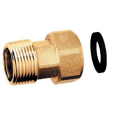 RACCORDO DI GIUNZIONE CON CALOTTA MOBILE MF Misura: 3/4" F X 1/2" M