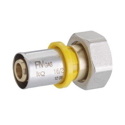 RACCORDO DIRITTO CON DADO GIREVOLE FEMM C/TENUTA O-RING Misura: M28 x 1,5 x 26