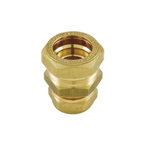 RACCORDO DIRITTO DOPPIO INOX RAME COBRASUN Misura: DN 25 x 22/18 (Cu)