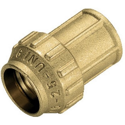 RACCORDO DIRITTO FEMMINA IN OTTONE TIEMME Misura: 1"1/4 x 40