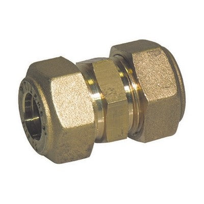 RACCORDO DIRITTO INTERMEDIO DOPPIO O-RING TIEMME GAS Misura: 22