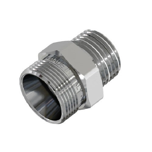 RACCORDO DIRITTO MASCHIO CROMATO Misura: 1/2 - 24X19 fil (D.16)