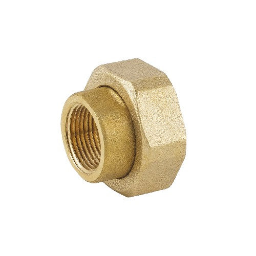RACCORDO IN 2 PZ FF PER POMPA CON GUARNIZIONE Misura: 1/2" x 1"