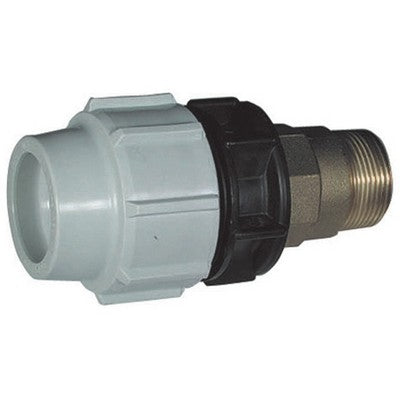 RACCORDO MASCHIO DI TRANSAZIONE IN OTTONE Misura: 2" x 63