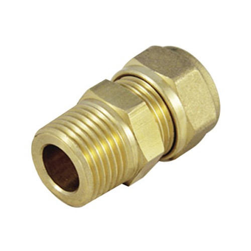 RACCORDO MASCHIO DIRITTO RAME COMPRESSIONE PER IMPIANTI SOLARI Misura: 3/4 x 22