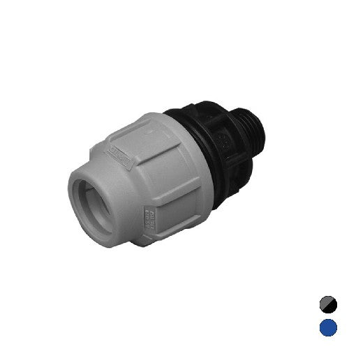 RACCORDO MASCHIO IKARO PER POLIETILENE Misura: 1"1/4 x 32