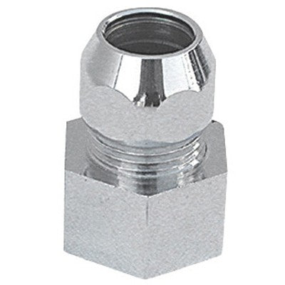 RACCORDO MF CON DADO CONICO CROMATO Misura: 1/2 x 3/8 Diam. 10