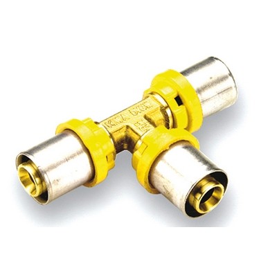 RACCORDO PER MULTISTRATO GAS A T RIDOTTO Misura: Diam. 26 x 16 x 16