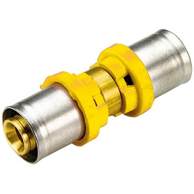 RACCORDO PER MULTISTRATO GAS DIRITTO DOPPIO RIDOTTO Misura: 26X20