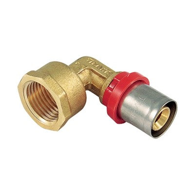 RACCORDO PRESS CURVO FEMMINA COMPACT PER MULTISTRATO Misura: 16 x 2,0 -1/2"