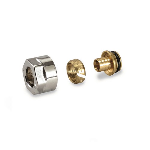 RACCORDO TUBO RAME FILETTO EUROCONO 12 MM Misura: D. 12 mm