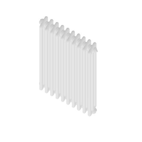 RADIATORE TUBOLARE ARDESIA 3 COLONNE H656 Misura: 6 Elementi Bianco