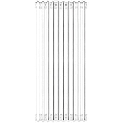 RADIATORE TUBOLARE IN ACCIAIO 3 COLONNE SCOMPONIBILE MOD.1800 Misura: 6 Elementi